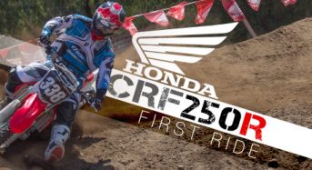 2014 Honda CRF250R First Ride