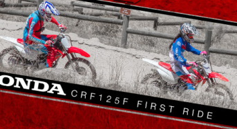 2014 Honda CRF125F First Ride