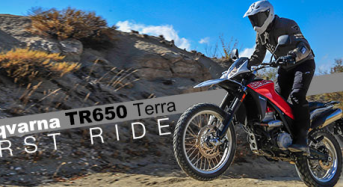 2013 Husqvarna TR650 Terra First Ride