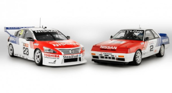 Nissan fits retro livery on Altima V8 Supercar to celebrate 25th anniversary of ATCC win